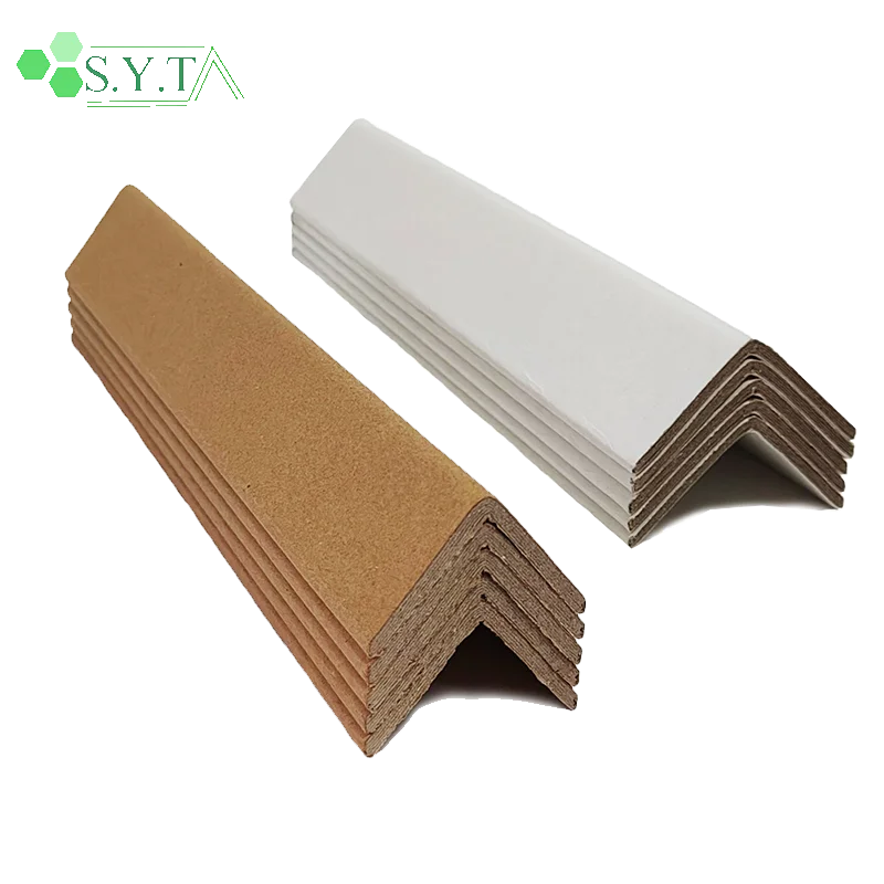 SYT  L/V/U shape edge paper Corner protectors Guard Protectors Paper Angle Board For Protection Cargoe.