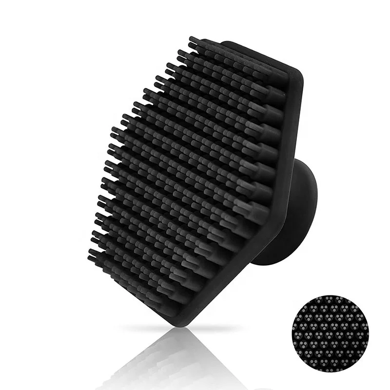 Hot Sale Silicone Women Men Face Cleaner Brush Deep Cleansing Skin Care Scrubber Exfoliating Beard Cleansing Facial Brush
