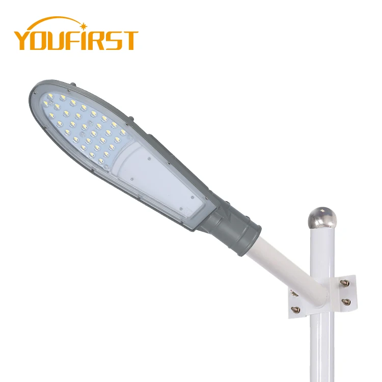 High Brightness Aluminum Intelligent Ip65 Smd Chip Waterproof Ip65 20 30 W Led Street Light