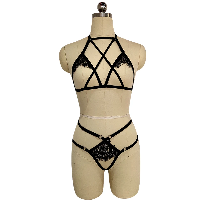 nightclub Ladies Uniform Temptation body stocking lace lingerie Private Label womens hot sexy underwear photos