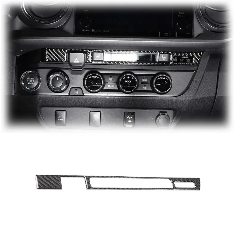 Gobison Dashboard Warning Light Switch Central Control Panel Sticker For TOYOTA TACOMA 2016-2023 Interior Accessories