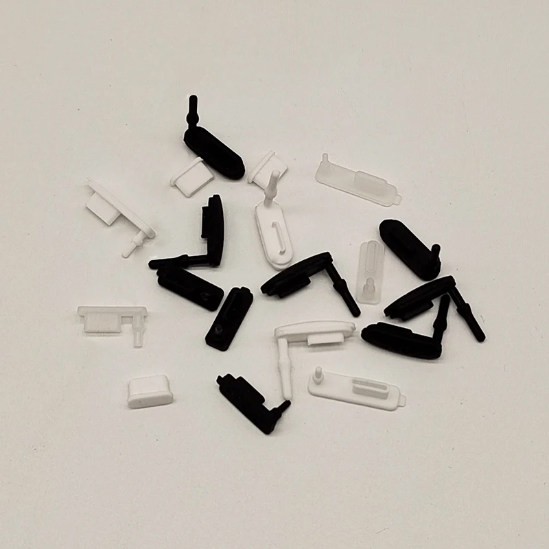 wholesale Silicone Rubber Micro USB Port Dust Cover Plug for Type-c port with Custom Packaging Private Label Available