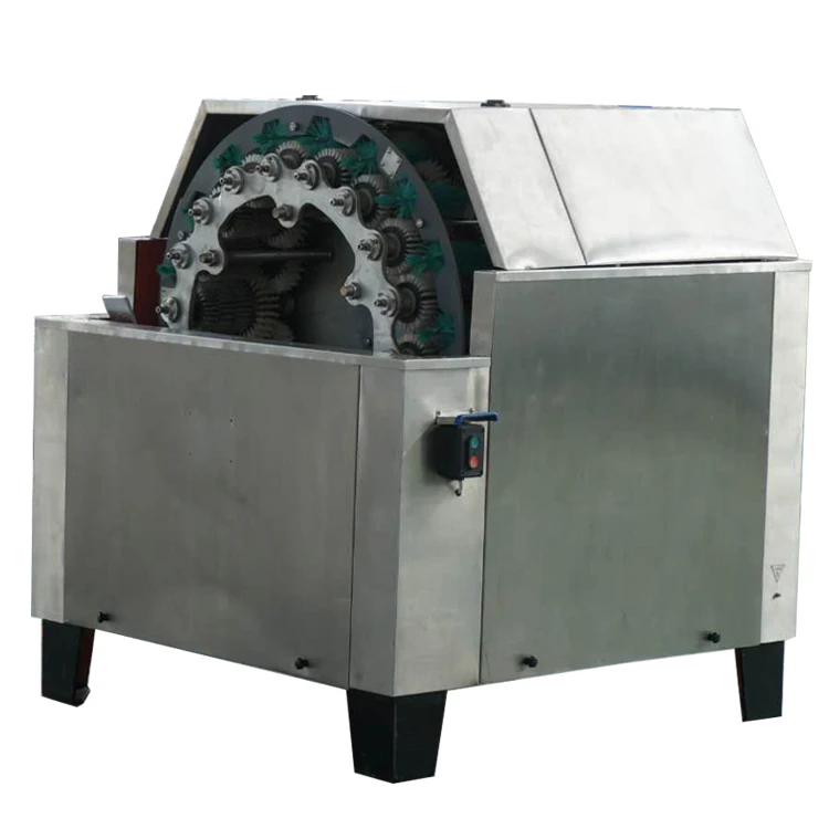 Brushing washing machine glass bottle label removing washing machine