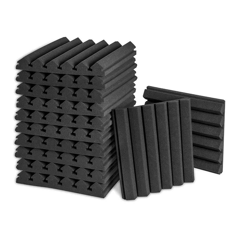 High Density Soundproof Acoustic Foam Panel from Dongguan Supplier For KTV Room Sound Absorbing Sponge Studio Panel