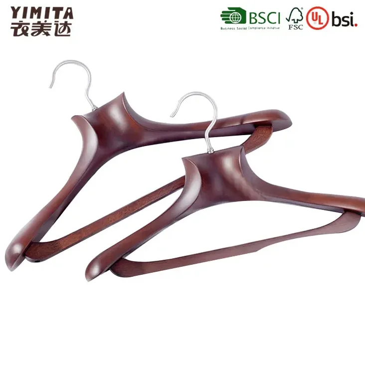 children hangers wooden wooden hanger cheap price wide wooden hanger factory sale Yimita
