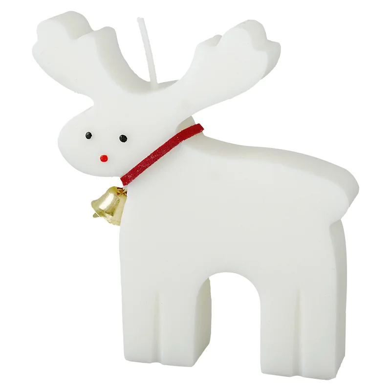 Christmas Elk deer Shape for Aromatherapy and Home Decoration Wholesale Gift Handmade Multi Scented Candle