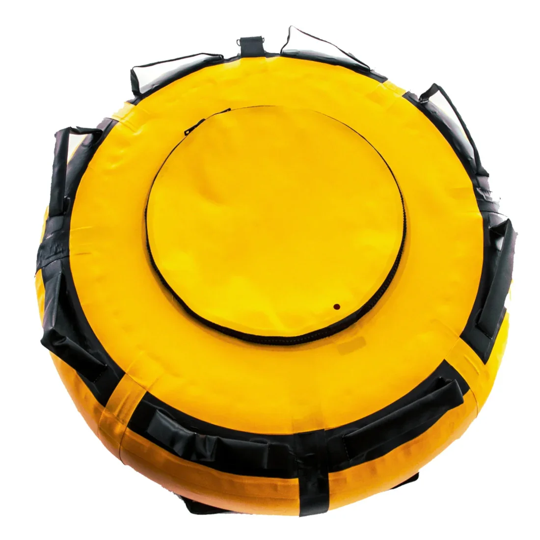 Freediving training buoy float heavy duty 1000D PVC yellow buoy for diving