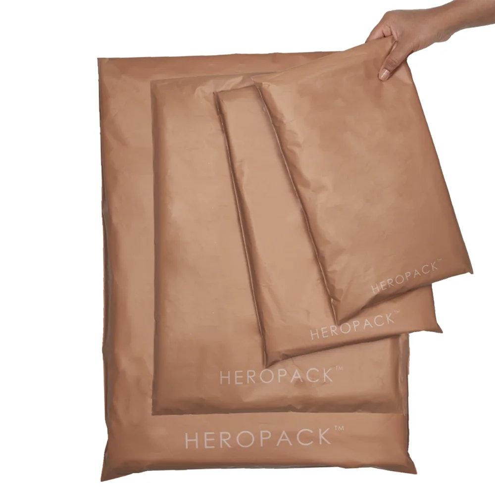Custom Logo Biodegradable Compostable Postage Satchels Plastic Envelopes Shipping  Poly Mailer Mailing Bags For Clothing