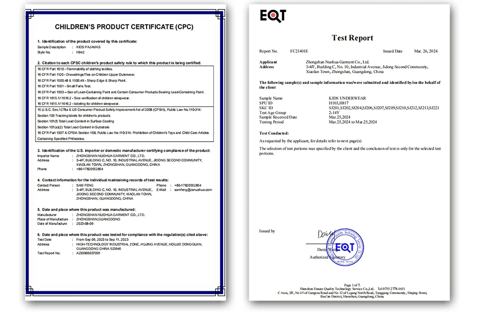 Wholesale/ODM/OEM Little Girl Underwear Home Short Cute Pant With Soft Material