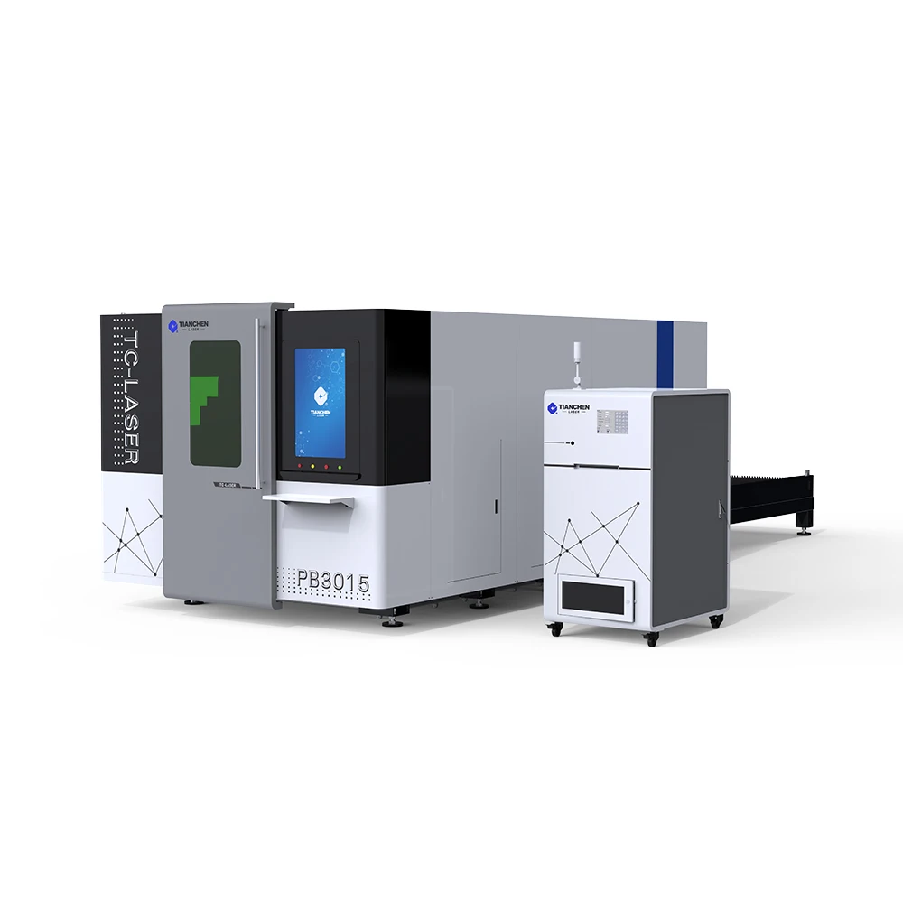 Tianchen Modular Knife Holder Strip Fiber Laser Cutting Machine High Power With 20Kw 12Kw 6Kw Fully Enclosed