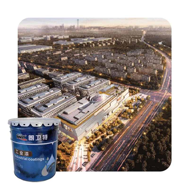 Direct Sales Iron Oxide Red Anti-rust Paint Airless Paint Spray Profecional