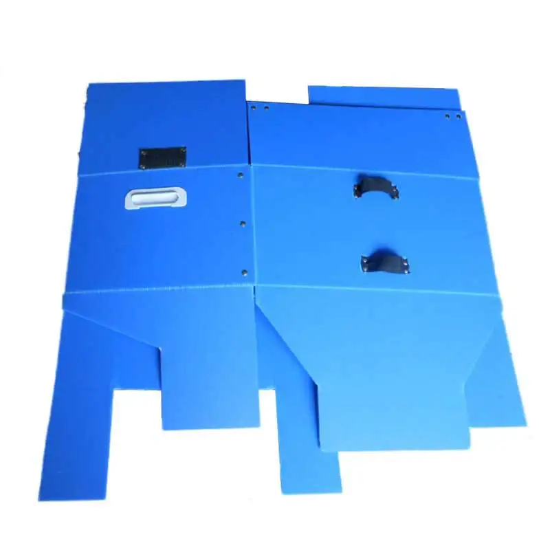 PP corrugated box customized size wholesale pp plastic packaging box delivery box