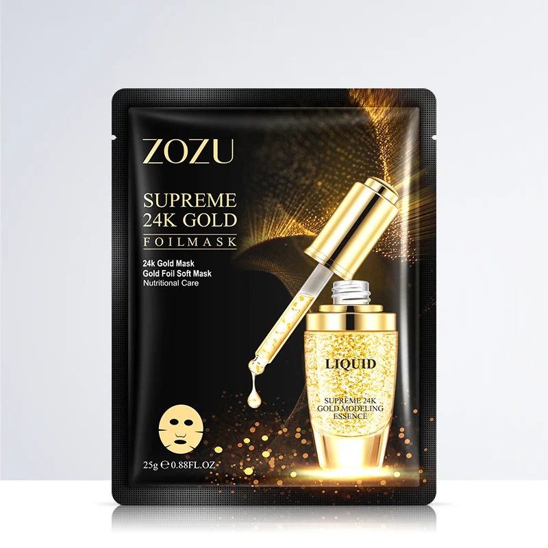  Маска VENZEN ZOZU bioaqua для ухода за кожей лица из чистого золота