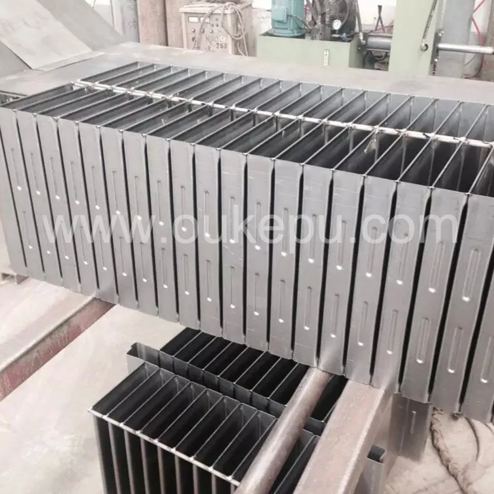 40mm fin pitch transformer Corrugated fin radiator manufacturer China