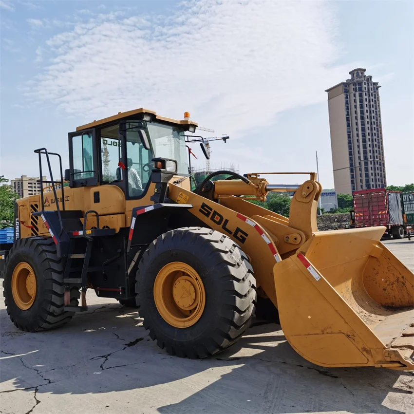 Second-hand front loader SDLG956 wheel loader construction machinery