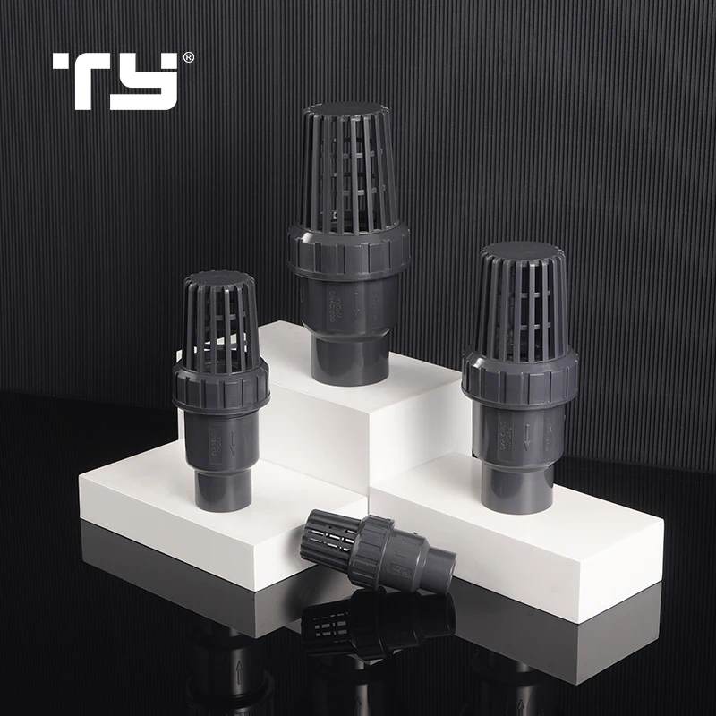 China Manufacturer high pressure plastic PVC UPVC gate valve foot valve