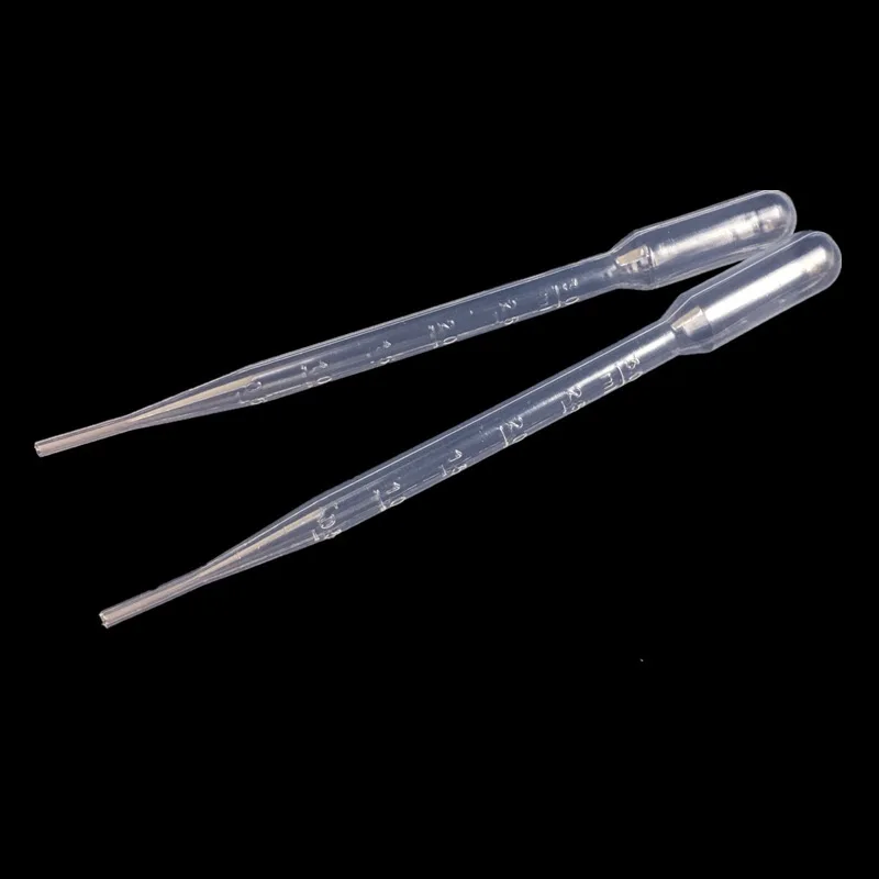 1ml 2ml 3ml 5ml Plastic Transfer Pipettes Calibrated Pasteur Pipets Dropper Suitable for Laboratory Use