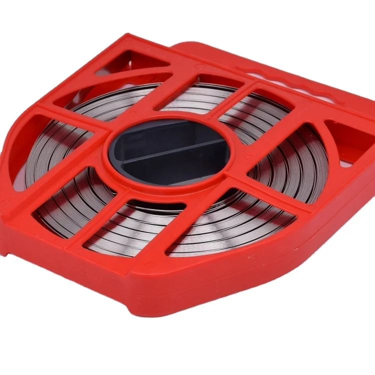 304 Stainless Steel Strapping Band for Cable and Pipe Steel Coil Banding Adjustable Strapping Band