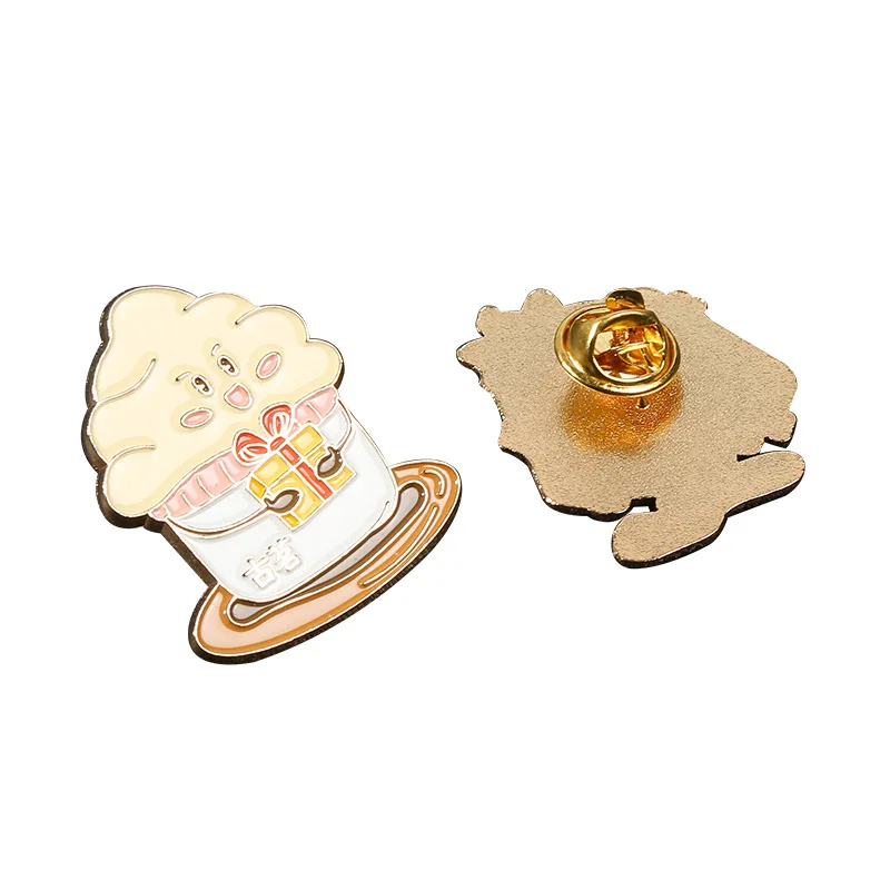 Customized Scream Scary Cartoon Ghost Pumpkin Cat Bat Witchy Spooky Horror Witch Halloween Enamel Pin