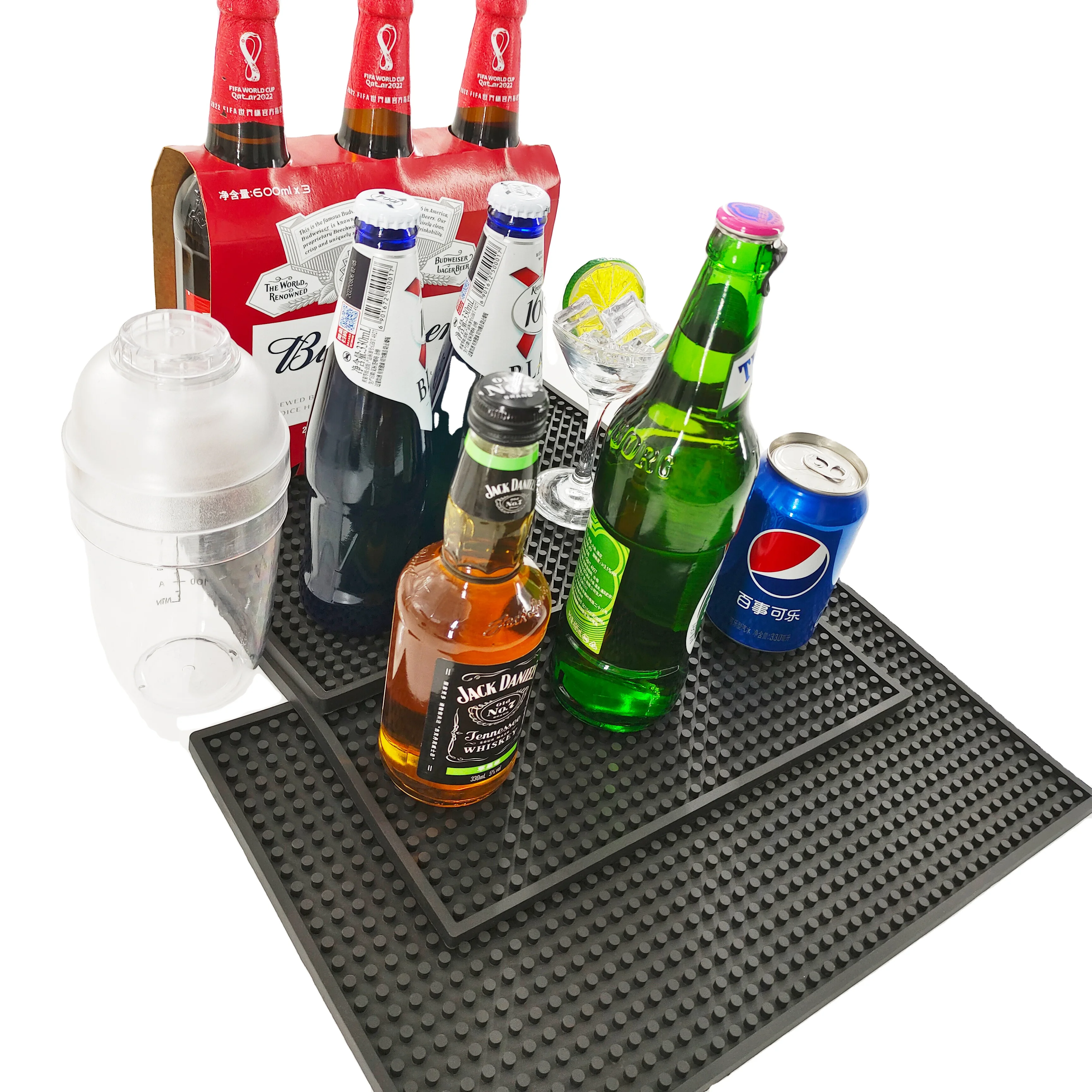 thick durable and stylish bar mat for spills non-toxic bar mat