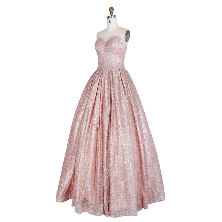 Популярные дизайнерские блестящие женские платья на шнуровке без бретелек для выпускного вечера