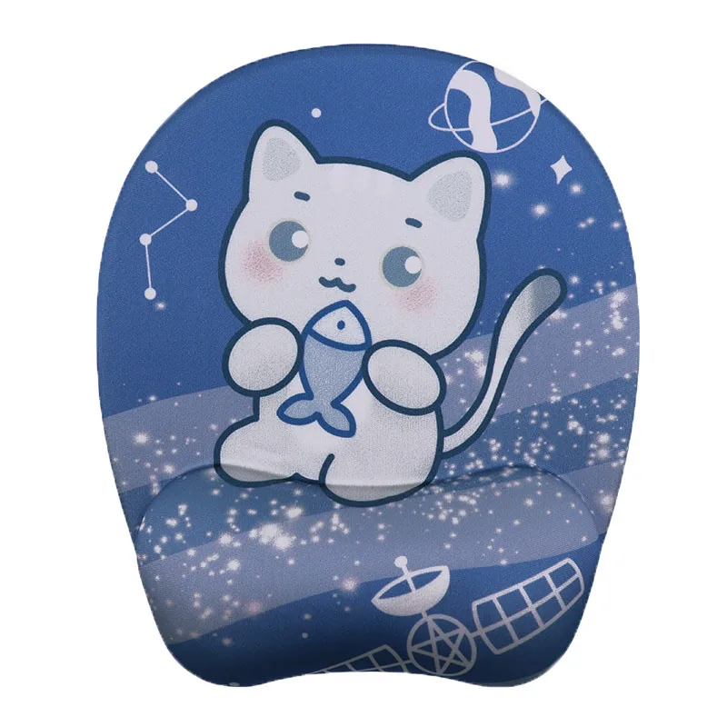 Custom Silicone Gel Wrist Support Mouse  Pad Mousepad Ergonomic Wrist Rest Mouse Pads