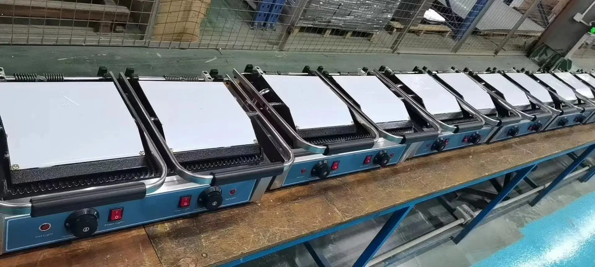 Electric Stainless Steel Bbq Plate Gas Panini Grill Machine Commercial Electric Panini Grill Press Board Grill