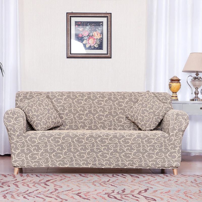 Cheap Spandex Modern Quality Universal Couch Elastic Stretch Sofa Covers Blue