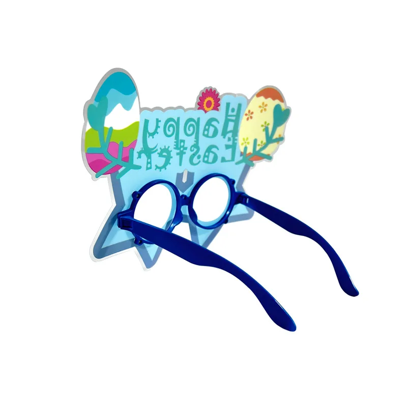 Easter PVC Glasses Children Party Decoration  Cute Bunny Egg Glasses Beautiful Glasses Frames