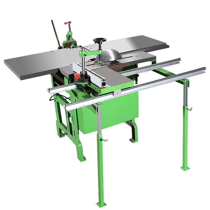 MQ443 tabletop electric multifunctional woodworking planer has a planing width of 320mm. woodworking machinery Sliding table saw
