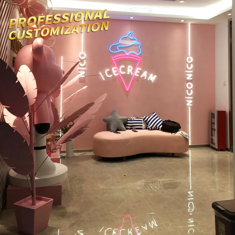 Светодиодная 3d-лампа для дома, особый неоновый светильник с длительным сроком службы, для удобного магазина, салона красоты, маникюра, спальни, гостиной