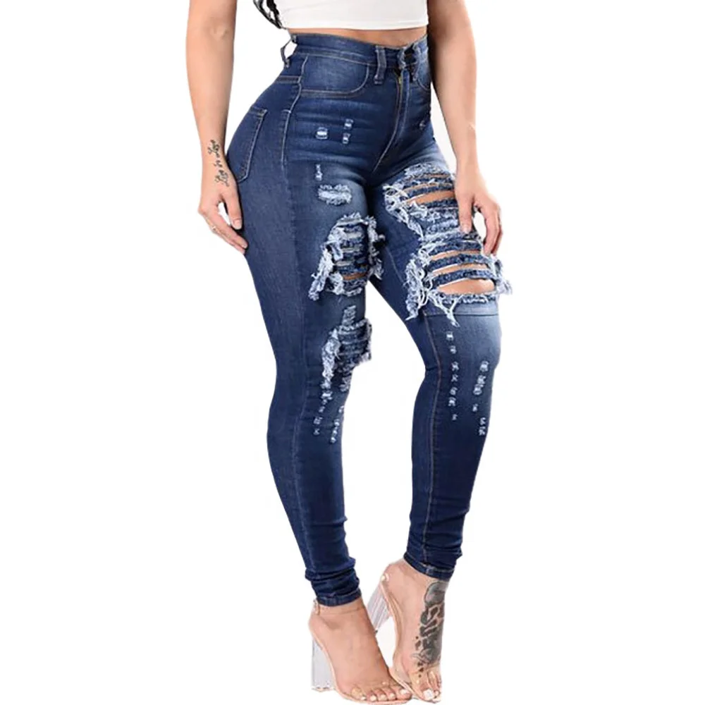 
Hot Sale wholesale New Arrived Women Denim Pants 