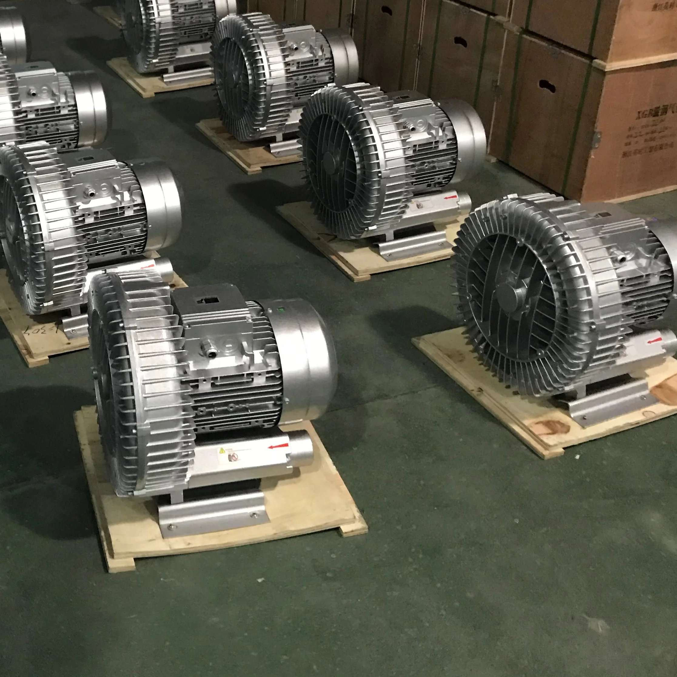 0.37KW high pressure vortex fan / air pump axial flow / vortex fan oxygen booster pump silent high pressure blower