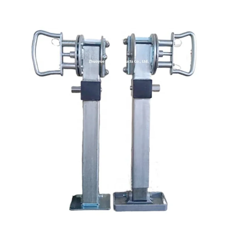 Direct Deal 50MM 2000lbs RV Travel  Trailer Spare Parts Caravan Jack with Aluminum Foot