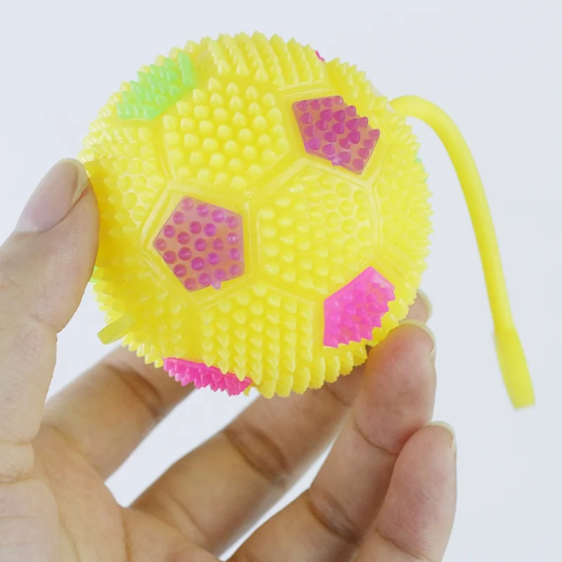 Squeaky Football Led Light Glowing Football Light-Up Toys New Led Light-up Ball Soccer Football, Medium and Large Dog Bites Toy