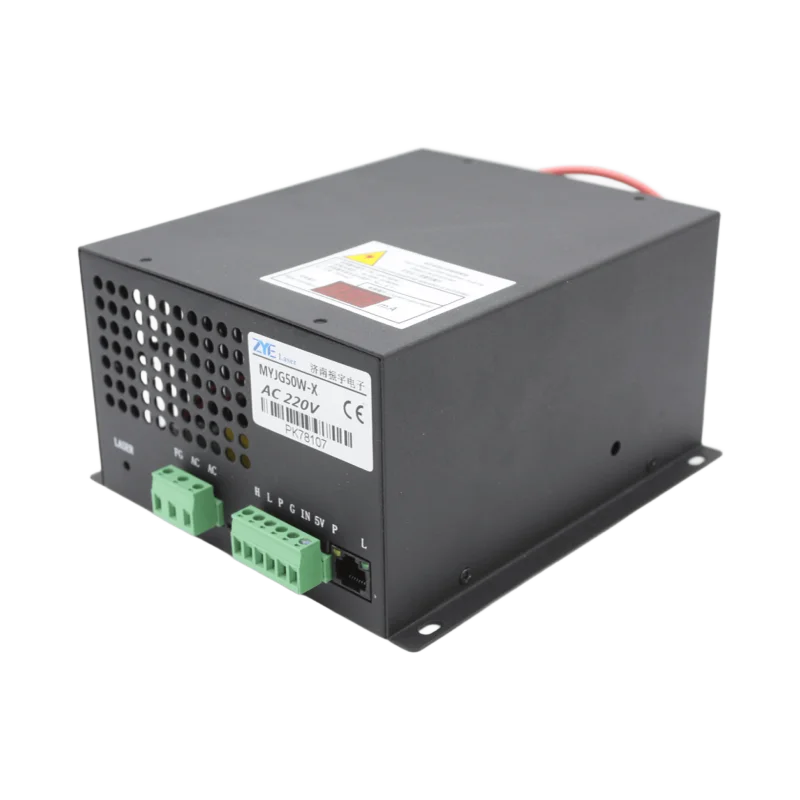 MYJG 50w 60w 80w 100w 150w Co2 laser power supply with display for laser cutting machine laser engraving machine
