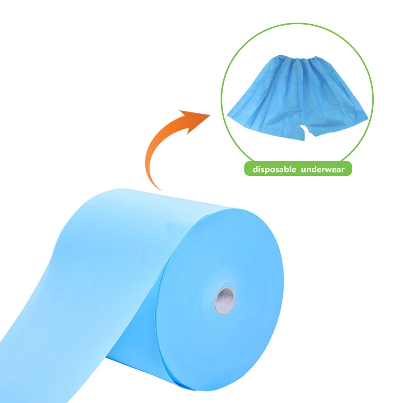 NBI medical consumable anti slip overshoes  sms smms shoes nonwoven fabric suppliers