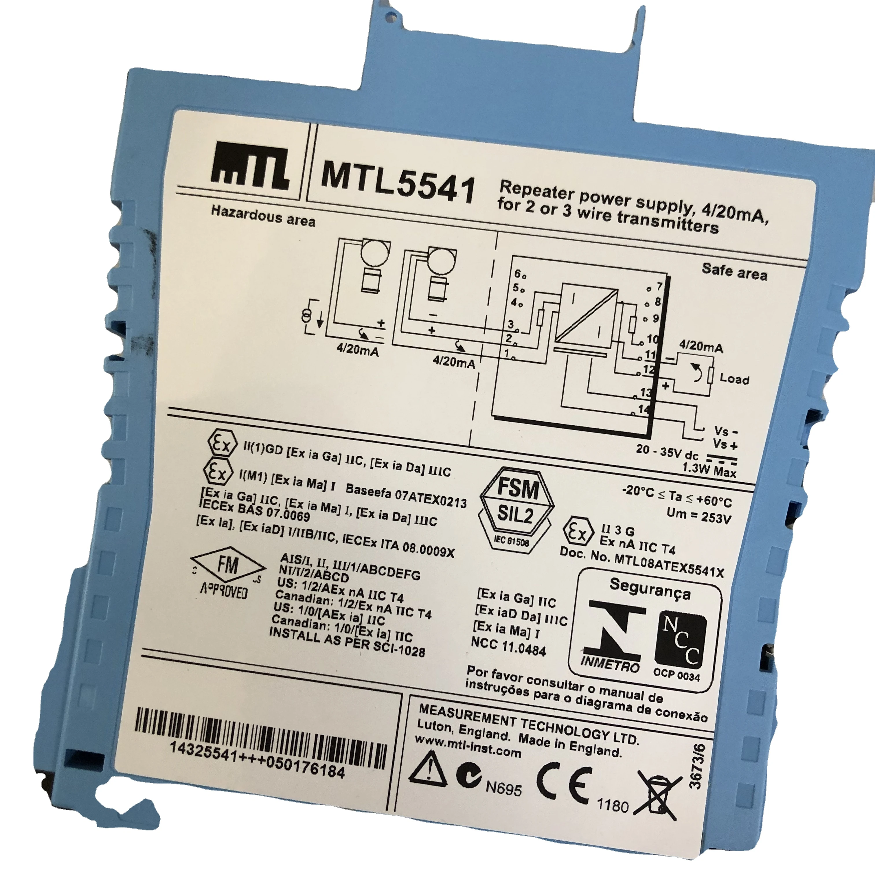 Гальванический барьер MTL Series
