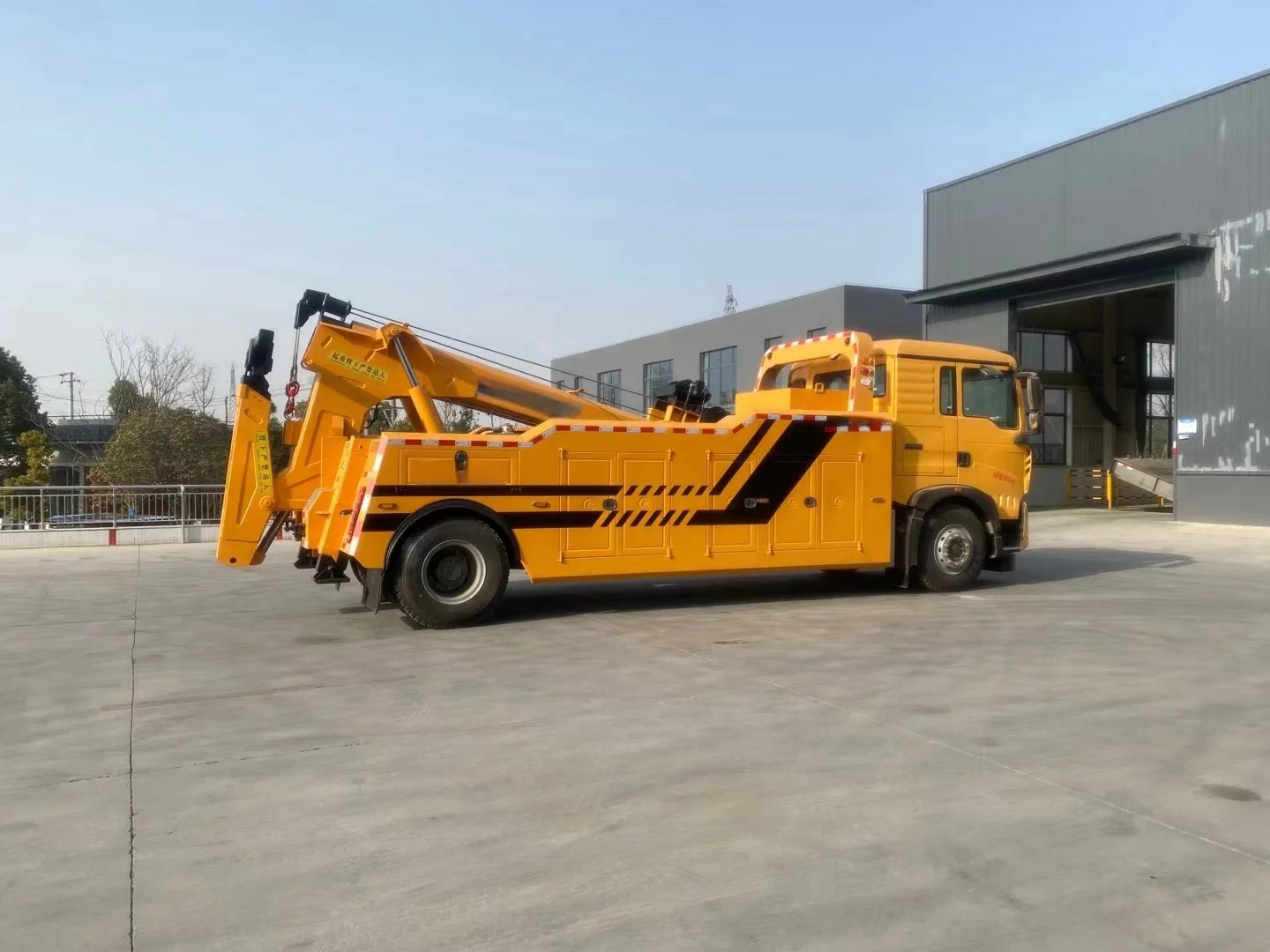 Long Endurance  High Strength and Cost Effective 16 TON Integrated Tow Truck Sold in South American Countries