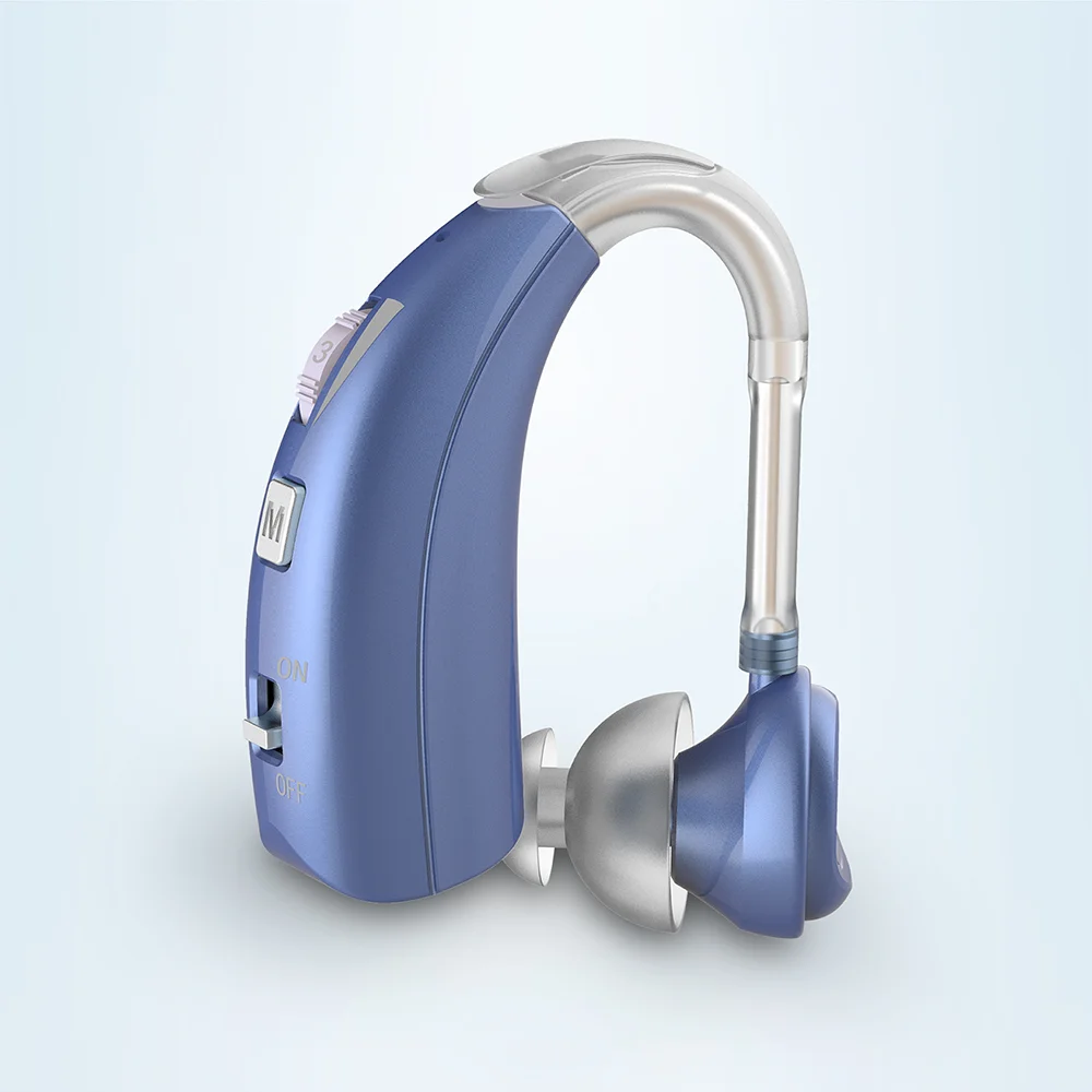 BTE USB перезаряжаемые слуховые аппараты наушники для глухих беспроводной слуховой усилитель