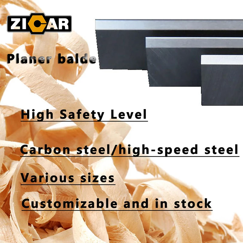 ZICAR Tools 2021 быстрая доставка деревообрабатывающий станок Электрический строгальный точилка карбидный прямой лезвие оптовая