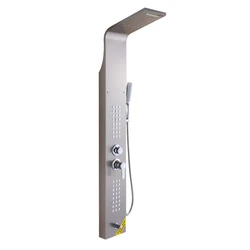 ROVATE 304stainless steel water saving spa shower panel spa shower  panel for bathroom thermostatic waterfall shower