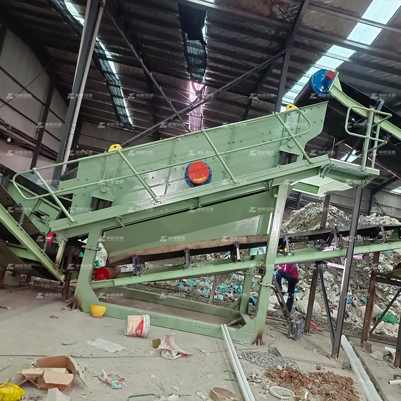 MSW city garbage sorting recycling plant Disc Separator high speed industrial air blower