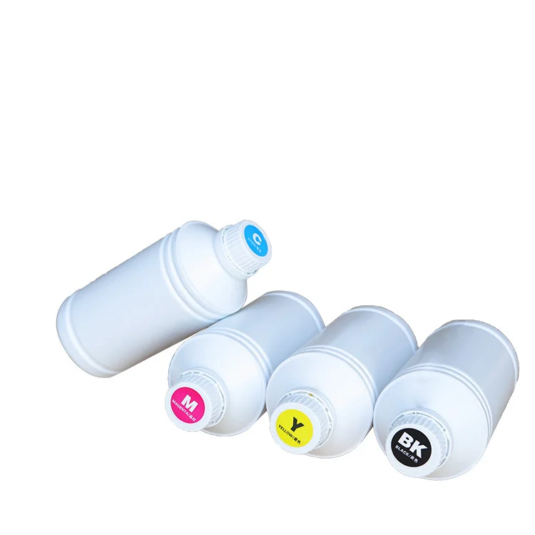 Vivid Color DTF Printer DTF Ink 1000ml CMYK Low Price White Heat Transfer Textile Printing Pigment Ink