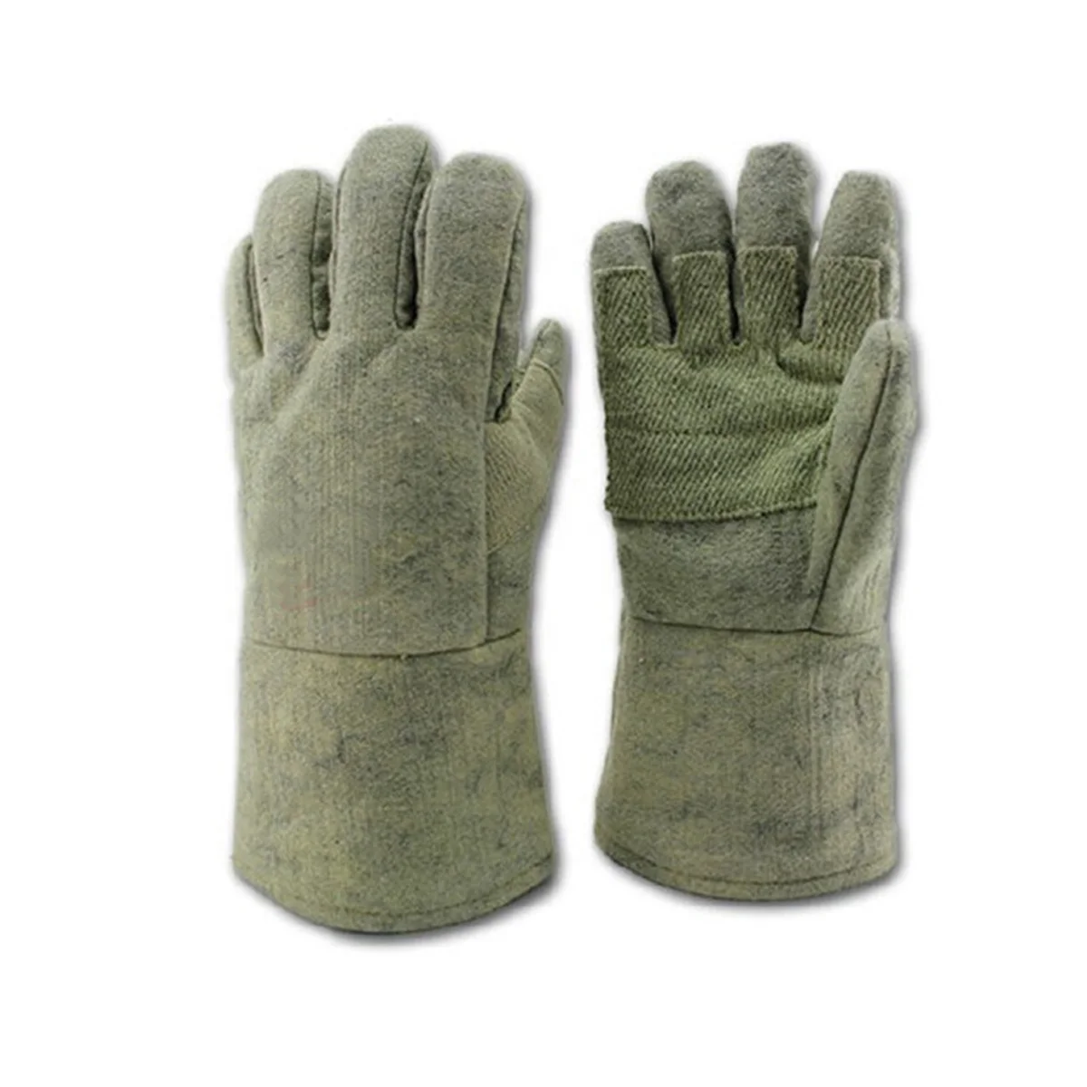 500 Degree Centigrade Heat Resistance Steel Glass Melting Casting Industrial Long Welding Working Gloves By Striker Sports