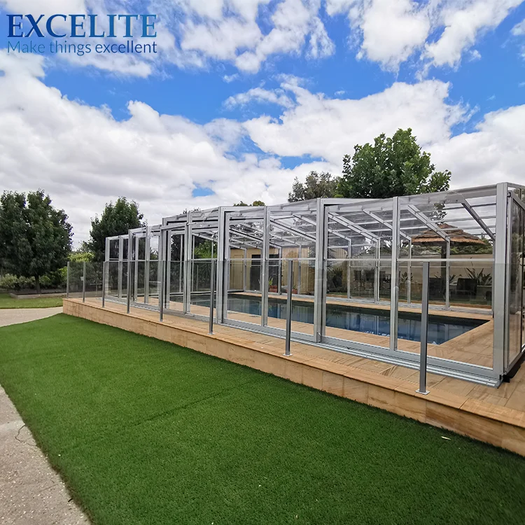 Wholesale Manufacturer Swimming Spa Covers Roof Aluminum Swimming Pool Enclosure
