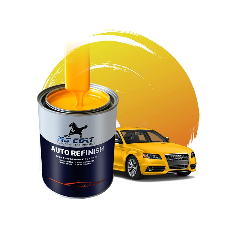 High Gloss Car Paint Automotive Varnish Clear Coating  2K Mirror Effect