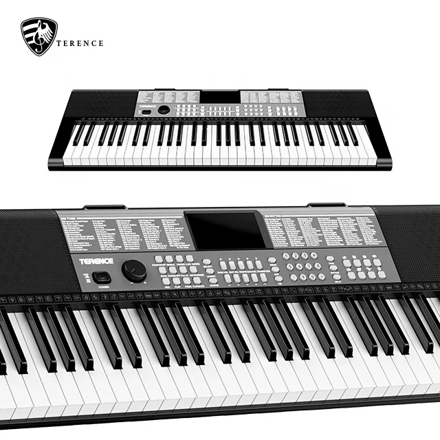 Музыкальная клавиатура Terence Sp611 электронная органная 61 клавиша фортепианная
