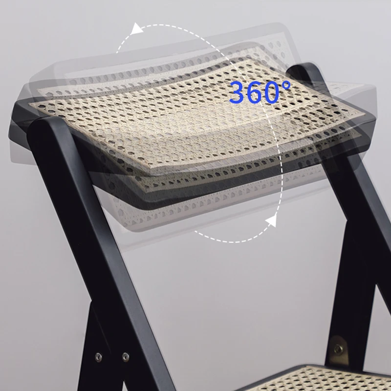 Antique Living Room Cafe Restaurant Essstuhl Chaises Desalles Amanger Natural Woven Rattan Cane Chair Bamboo Dining Chairs