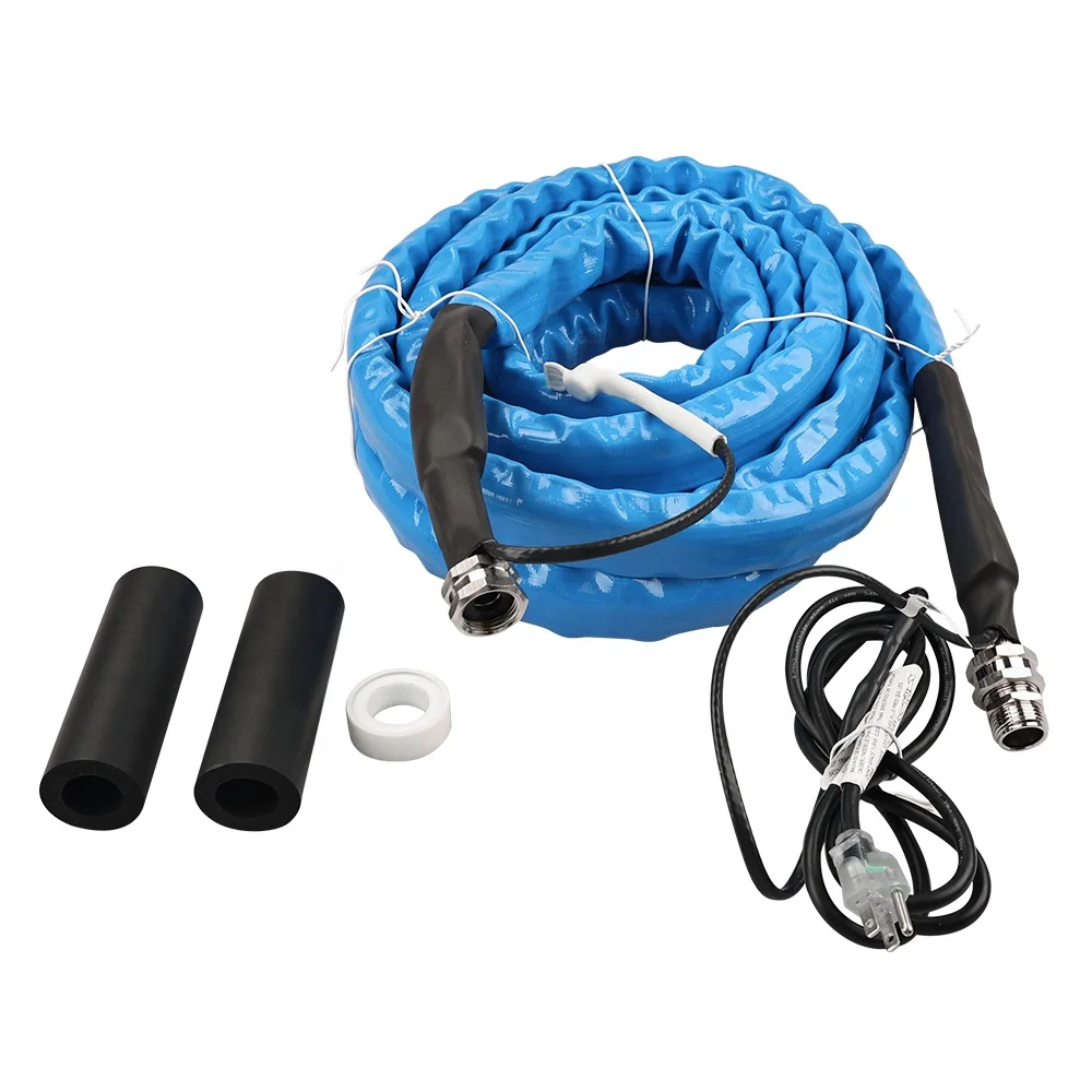 25FT Heated Water Hose for RV Antifreeze Drinking Garden Water Hose Rv Accessories